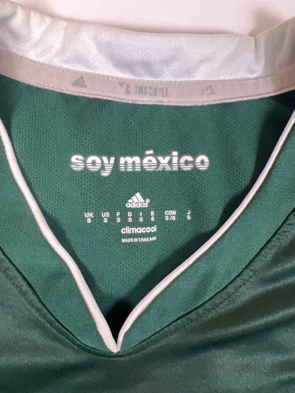 Adidas Youth M Mexico National Team Soccer Jersey Green H. Lozano 8 2017 - Picture 3 of 7